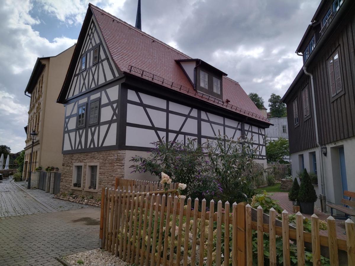 Aussergewoehnliches, Historisches, Spaetgotisches Wohnhaus Von 1519, Gries 5 Gera Kültér fotó