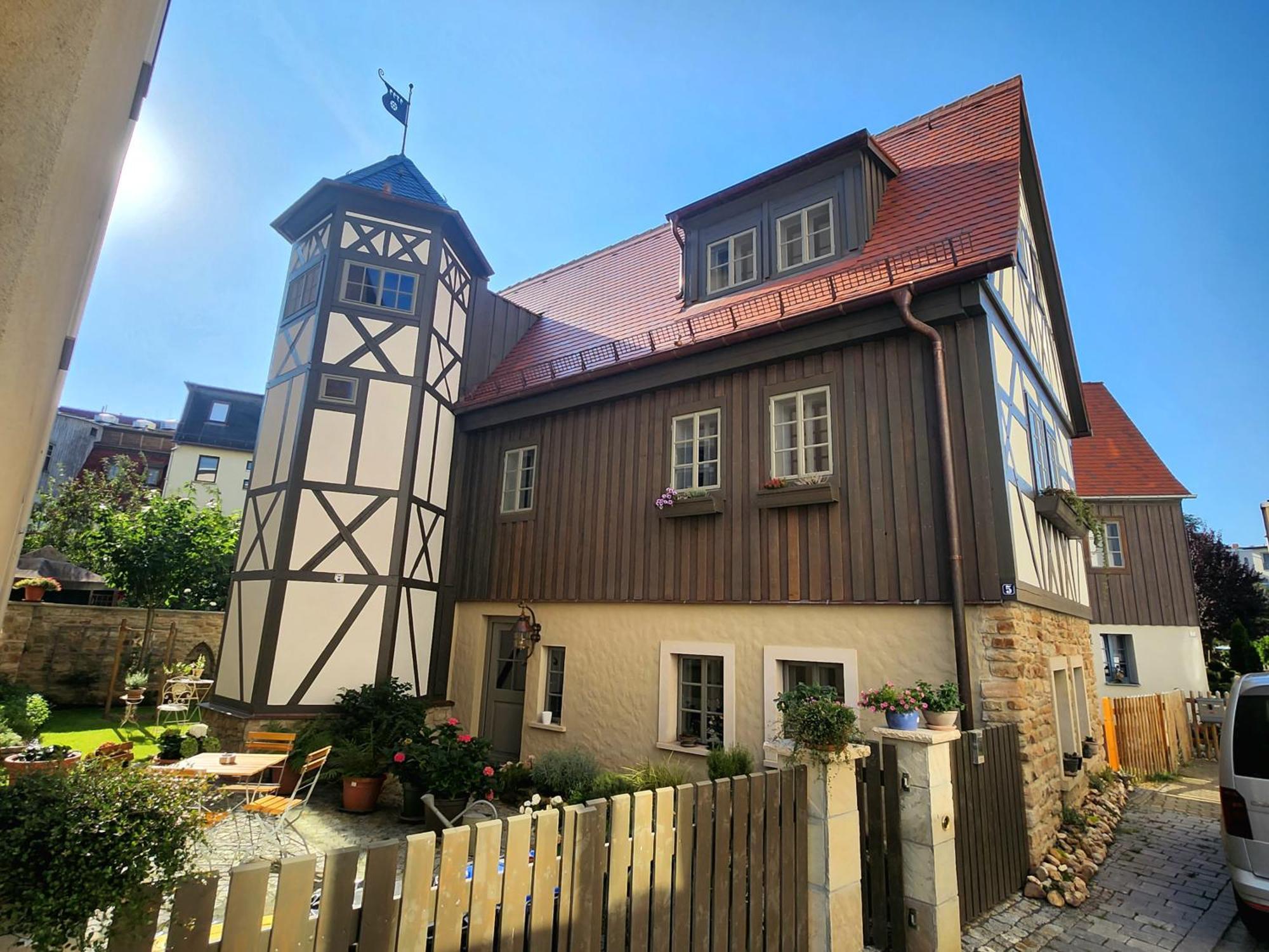 Aussergewoehnliches, Historisches, Spaetgotisches Wohnhaus Von 1519, Gries 5 Gera Kültér fotó